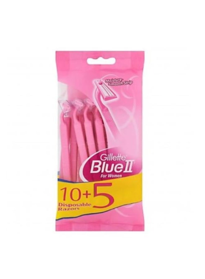 Gillette S 2 Disposable Razors 10 5 Blades